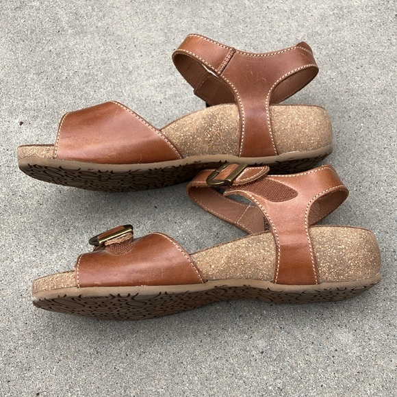 Women’s Brown Leather Taos Sandals Size EU 39 - Picture 5 of 9